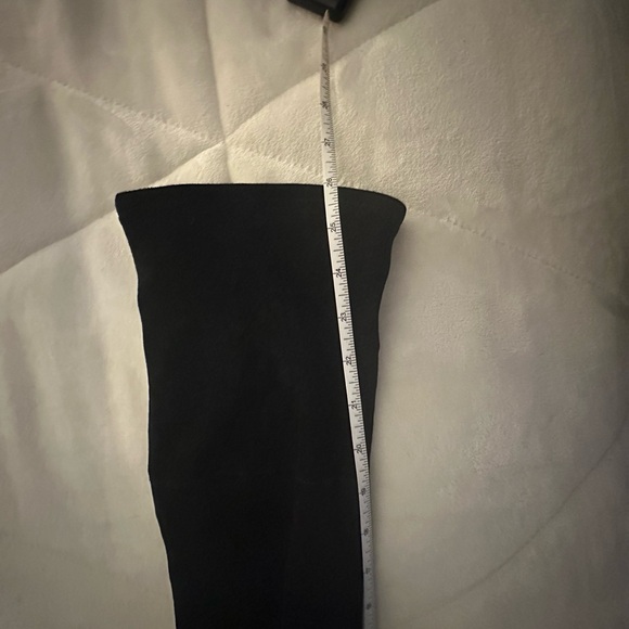 Aquazzura Black Suede Thigh High Boots - Picture 7 of 7